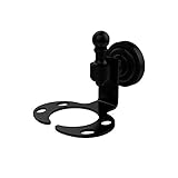 Allied Brass RD-26-BKM Retro Dot Collection Tumbler/Toothbrush Holder, Matte Black [並行輸入品]