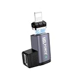 日本の中小企業 MSL FORCE USB-C to lighting 磁性 27W PD 480Mbpsデータ転送 軽量小型 急速充電 tz67 tz68 lighting コネクタ 1個 L字