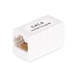 StarTech.com LANケーブル延長コネクター／メス-メス／T568端子／ギガビットイーサネット対応 Cat5 Cat5e Cat6 Cat6a Cat7 中継用インラインカプラー IN-CAT6-COUPLER-U1