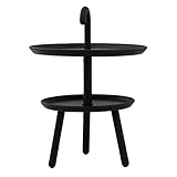 カプリス トレーテーブル (ブラック) 513-APP-BK