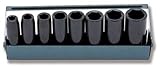 3/8”（9.5mm）ディープソケットセット8PC（ミリ）