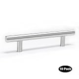 Modern Funiture Hardware Brushed Stainless Steel T Bar Kitchen Cabinet Door Handles Drawer Pull Knob