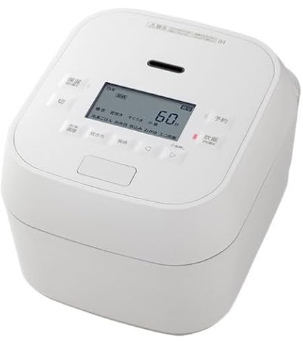 Amazon.co.jp: TOSHIBA(東芝) 炊飯器 炎匠炊き 5.5合 RC-10HGW(W