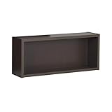 arne 壁掛け棚 ウォールラック 壁面収納 シェルフ 薄型 Mサイズ WallBoxSeven Etype単品M ダークブラウン
