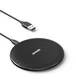 Anker PowerWave 10 Pad ワイヤレス充電器 最大10W出力 Qi認証 iPhone Galaxy AirPods 各種対応 ブラック
