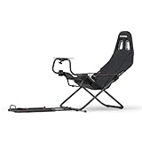Playseat レーシングシミュレータ Challenge ActiFit 各種ハンドルコントローラ対応ペダル位置シートポジション調節可能 Actifit採用 RC.00312【国内正規品】 ブラック