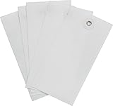 Brady 102035 4 1/4" Height x 2 1/8" Width, Tyvek, White White Tyvek; Tags (1000 Tags) [並行輸入品]