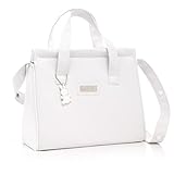 cambrass Sac de Maternité Bonbon Elégance Blanc 18 X 37 X 32 cm