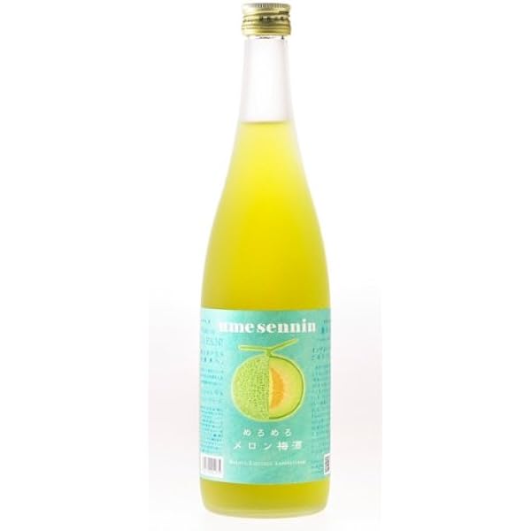 Amazon Co Jp 梅仙人めろめろメロン梅酒 9度 7ml 商品がリニューアルとなります 食品 飲料 お酒