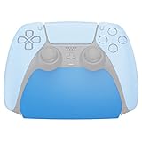 PlayVital ps5に対応するコントローラースタンド、ラバーパッド付き、プレーステーション5コントローラーに対応するスタンド【スターライトブルー】