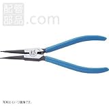 トップ工業:スナップリングプライヤ 軸用直爪 ＜SS-125F＞ 型式:SS-125F
