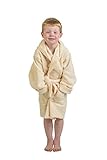 優れたエジプトコレクションフード付きテリーBath Robe for Kids L オフホワイト ROBE KID IVORY LG