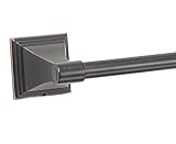 Designers Impressions 500 Series Oil Rubbed Bronze 24" Towel Bar [並行輸入品]