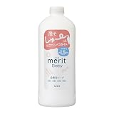 Merit メリット ベビー全身泡ソープ つめかえ用 450ml 無香料 無着色 低刺激 弱酸性 パラベンフリー アルコールフリー