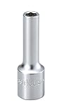 トネ(TONE) ディープソケット(6角) HP3SB-08L 差込角9.5mm(3/8") 二面幅1/4inch インチ