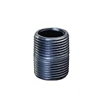 Everflow Supplies npbl1230 3 "ロングブラックスチールニップルパイプ継手1 / 2 "呼びサイズ直径