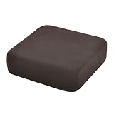 Baibu Home 座布団 クッション 低反発+高反発 極厚 2層構造 フロアクッション 43×43×12cm ゆっくり沈む 床用 床座り