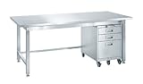 ステンレス作業台　Ｈ７４０ｍｍ　SU-187E