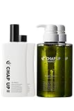 医薬部外品 チャップアップ (CHAPUP) 薬用育毛剤 (育毛ローション) 120mL×2本・ CUシャンプー 300mL×2本 セット (スカルプケア ノンシリコン オーガニック アミノ酸 系) 頭皮ケア ヘアトニック メンズ スカルプシャンプー チャップアップシャンプー 育毛ローション 育毛