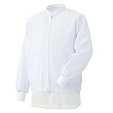 ミドリ安全 【食品業界向け】 男女共用 長袖 ブルゾン MHS3218W上 ホワイト M