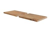 【北米古材】オールドボードハーフ2×10　厚み約18mm×幅230～240mm×長さ300mm　2枚セット (OBH210-300-1)