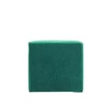 arne スツール 1人掛け チェアー ソファ 腰掛け 椅子 背もたれ無し Cube’s L52 ブルーグリーン モケット ファブリック 布張り