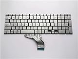 [IDVL]HP Laptop 17-BY キーボード ノートPC用 日本語配列 銀色 バックライト無し