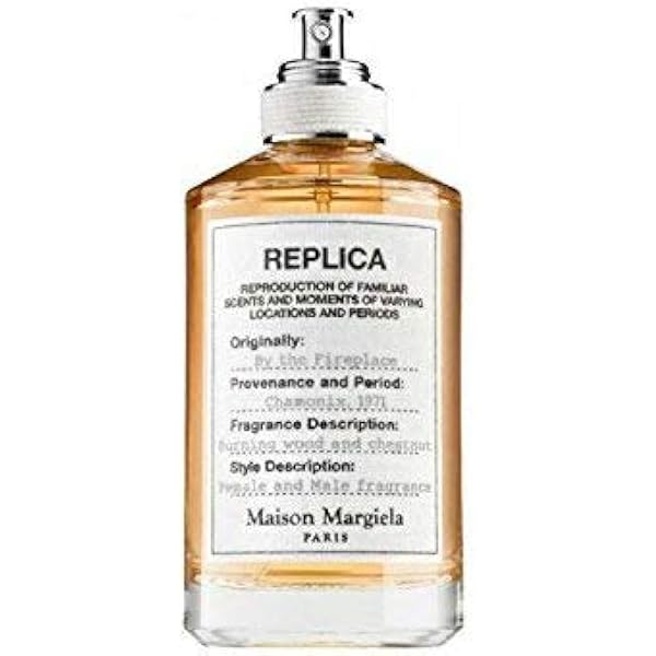 maison margiela perfume by the fireplace