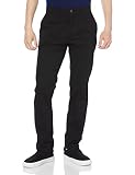 [Amazon Essentials] チノパン スリムフィット カジュアル ストレッチ メンズ ブラック W38 / L29