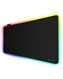 Black Shark ゲーミングマウスパッド 800mm x 300mm RGB 大型 マウスパッド ゲーミング 11RGBモード キーボ