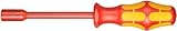 Wera Kraftform Plus 190 i VDE Insulated 10mm Professional Nutdriver, 5 Shaft Length by Wera