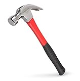 TEKTON 30123 Jacketed Fiberglass Claw Hammer, 16-Ounce [並行輸入品]