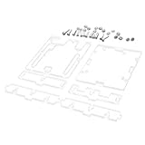 Dolity Arduino UNO R3対応　Uno R3 ケース　エンクロージャー　透明　アクリル　ボックス　カバー　　2個入り