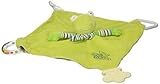 Stephan Baby Ultra Soft Plush Chewbie Activity Toy and Teething Blankie, Fred the Frog, Green by Ste