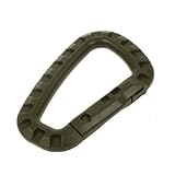 プラスティック ミリタリーカラビナ VER.2 (L)タイプA [OD] 5431V2PL-OD