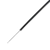 協和ハーモネット 耐熱通信機器用ビニル電線 黒 50m H-PVC 0.65mm 50m<BK>