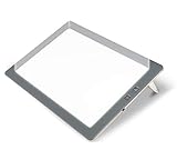 【日本製】 トライテック トレース台 トレビュアー A4 グレー USBケーブル付き LED 薄型 7段階調光 3年保証 A4-500-02