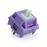 Sillyworks HMX Hyacinth V2 スイッチ、カスタムメカニカルキーボード用 5Pin リニア潤滑済みスイッチ(V2,110PCS)