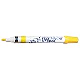 Nissen FPYEM Standard Feltip Paint Marker, Yellow [並行輸入品]