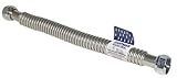Eastman 437024ステンレススチールCorrugated水ヒーターコネクター、3 / 4インチFIP x 3 / 4インチFIP