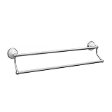 Gatco 5286 24-Inch Franciscan Double Towel Bar, Chrome [並行輸入品]