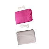 Dovewill 日よけ シェード　シェードセイル　防水　遮光　プール　デッキ　屋外遮光用　2枚