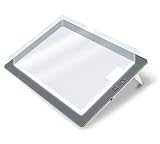 日本製 トライテックのトレース台 トレビュアー LED A4 薄型 8mm 7段階調光可 保護シート付 A4-500-01