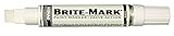 BRITE-MARK Jumbo Paint Marker, white [並行輸入品]