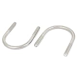 51ミリメートルのパイプ径M8ラウンドベンドUボルトファスナー2個