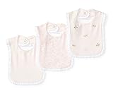 ラルフローレン　Ralphlauren フリルコットンスタイ　3枚セット　ピンク [並行輸入品]