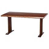 和風ダイニングテーブル 風雅 幅140×奥行85cm ブラウン 97883