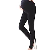 ギフトポケットレディース春夏コットンover bumpマタニティレギンスパンツ US サイズ: 3L カラー: ブラック