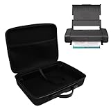 Acogedor TR150 TR160 IP110のワイヤレスポータブルプリンターケース、ハードシェルトラベルキャリングケース、インクカートリッジ用、ケーブルアクセサリー