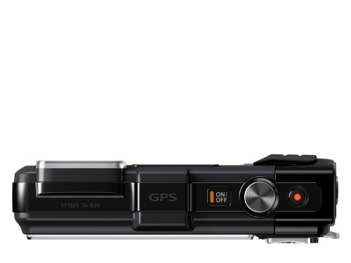 OLYMPUS Digital Camera STYLUS TG-830 16-MP CMOS Black TG-830 BLK
